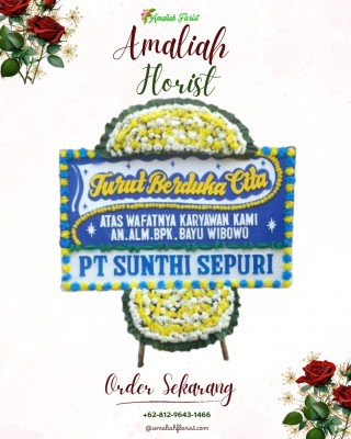 Papan Bunga Duka di Demangan