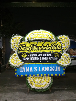 Papan Bunga Duka di Demangan